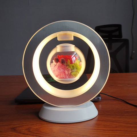 Valentines Day Gift Heart Floating Table LED
