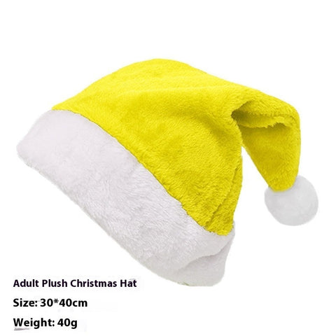 Christmas Decoration Supplies Dress Up Plush Bonnet