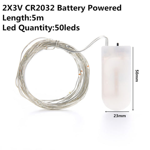 Christmas Light Led Outdoor Battery USB Powered