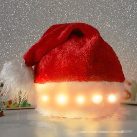 Christmas Decoration Supplies Dress Up Plush Bonnet