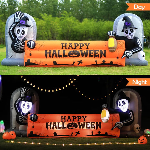 LED Light Spooky Halloween Decorations