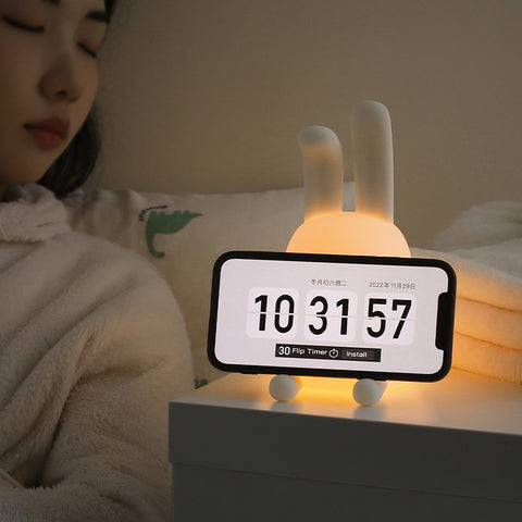 Cute Rabbit Mood Light Dimmable