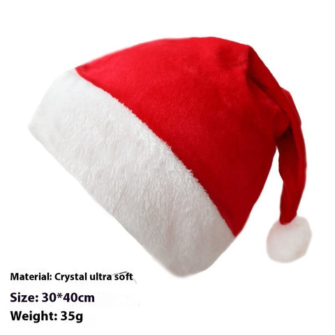 Christmas Decoration Supplies Dress Up Plush Bonnet