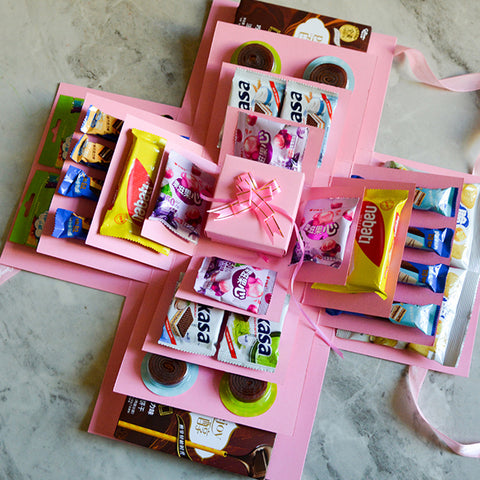 Surprise Explosion Box Packaging