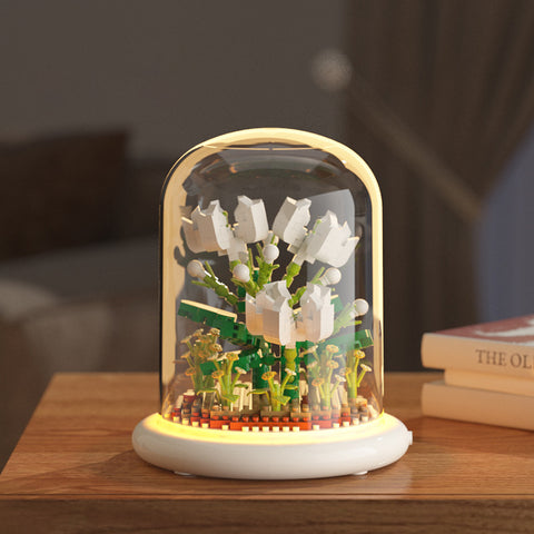 Building Block Flower Eternal Rose Small