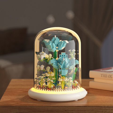 Building Block Flower Eternal Rose Small