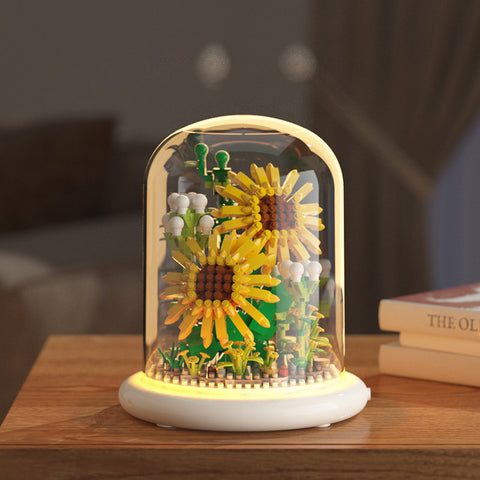 Building Block Flower Eternal Rose Small