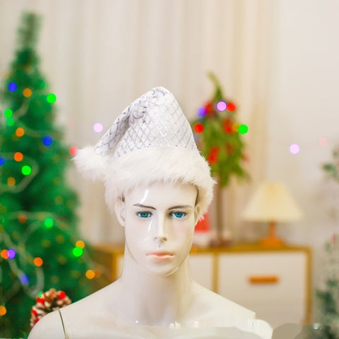 Christmas Decoration Supplies Dress Up Plush Bonnet