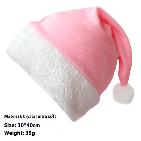 Christmas Decoration Supplies Dress Up Plush Bonnet