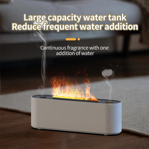Flame Air Humidifier Ultrasonic 7 Colors Aroma