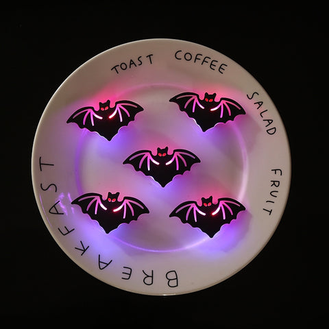 Halloween Luminous Ring Pumpkin Lamp Dress Up Finger LED Light